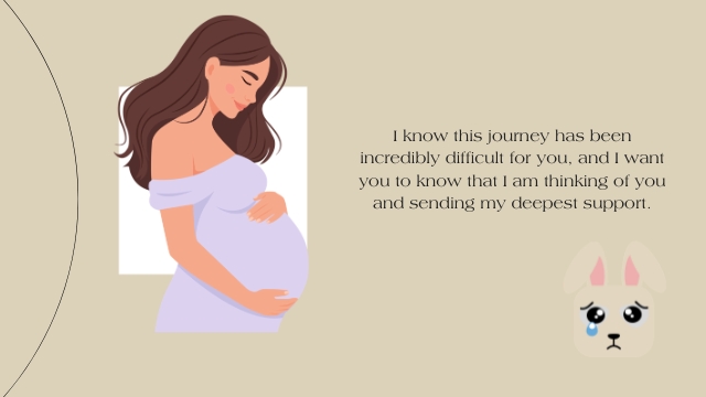 Infertility Struggles Sympathy Card