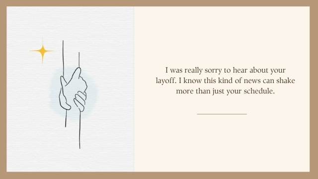 Job Loss Sympathy Card