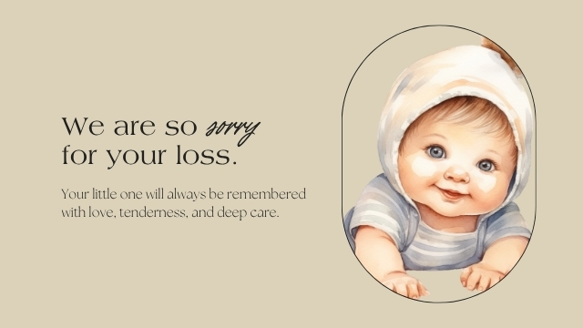 Loss of a Child Sympathy Card