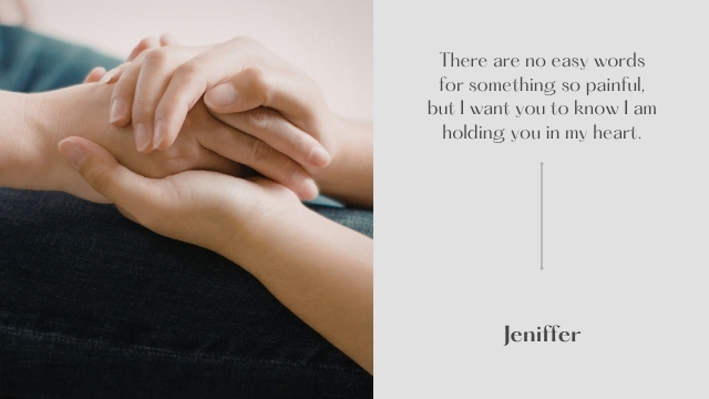 Miscarriage Sympathy Card