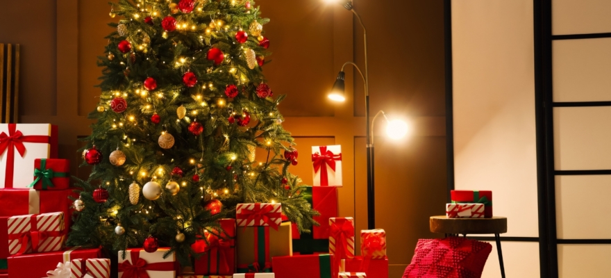 Store Christmas Decorations in room